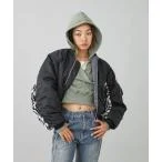 ジャケット MA-1 PANELED FUR REVERSIBLE MA-1 JACKET レディース