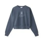 スウェット FACE PIGMENT DYED COMPACT SWEAT TOP レディース