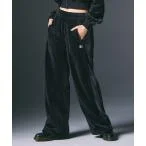 パンツ VELOUR TRACK PANTS レディース