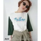 tシャツ Tシャツ 「WEB限定」SLOBE citron.スマーフTEE レディース