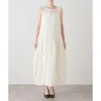 ワンピース AMOMENTO/アモーメント SHEER SHIRRIG PADDED DRESS ワンピース AM24FWW01DR レディース