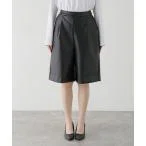 パンツ 「TORRAZZO DONNA/トラッゾドンナ」Faux Leather Short Pants：ショートパンツ レディース