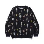 トレーナー スウェット ALLOVER PRINT CREWNECK SWEATSHIRT メンズ レディース