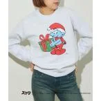 スウェット 「GOOD ROCK SPEED/グッドロックスピード」 SMURF Sweatshirts：裏起毛スウェット レディース メンズ