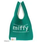 エコバッグ バッグ Miffy/ジャガード配色ニットBag レディース