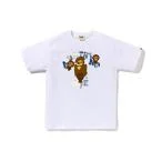 tシャツ BAPE CHECK COLLEGE MILO TEE メンズ レディース