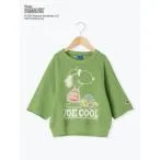 tシャツ Tシャツ 「FRUIT OF THE LOOM」PEANUTS7分袖スウェット キッズ