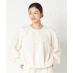 シャツ ブラウス FEATHER TULLE BLOUSE レディース