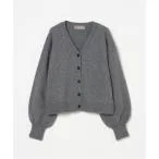 ニット GLITTER RACCOON CARDIGAN レディース