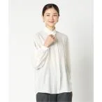 シャツ ブラウス FRILL STAND COLLAR BLOUSE レディース