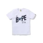 tシャツ Tシャツ DENIM BAPE STA LOGO TEE レディース