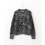 ニット 「COOHEM / コーヘン」 WOOL COTTON MELANGE KNIT P/O：ニット レディース