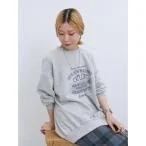 tシャツ Tシャツ ロゴ入りビッグスウェット レディース