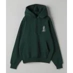 スウェット 「MARMOT CAPITAL」STONE フーディ/GREEN レディース メンズ