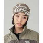 帽子 キャップ SIGN LOGO JACQUARD BEANIE レディース メンズ