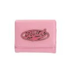 財布 OVAL LOGO BUCKLE MINI WALLET レディース