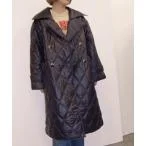 アウター 「GANNI / ガニー」Shiny Quilt Coat F9580 レディース