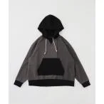 パーカー Name./ネーム ASYMMETRIC SWITCHING HOODIE メンズ