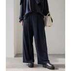 パンツ 「追加」wool 100 jersey tuck パンツ レディース