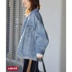 ジャケット Gジャン 別注「LEVI’S/リーバイス」*relume XL TRUCKER：デニムジャケット レディース