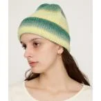 帽子 キャップ GRADATION KNIT BEANIE グラデーション ニット ビーニー レディース